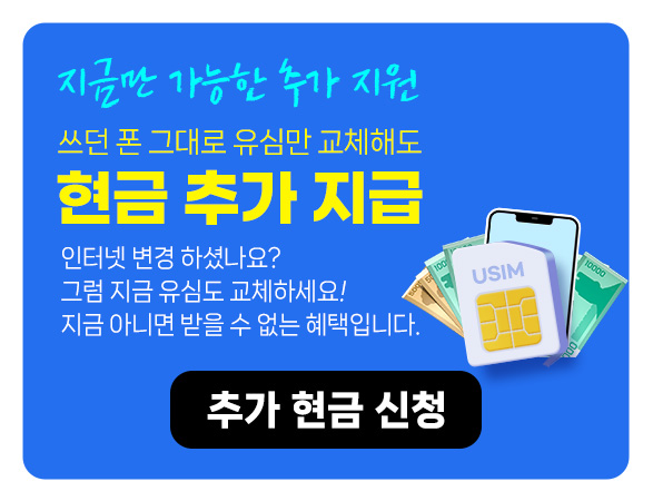 유심 변경 안내